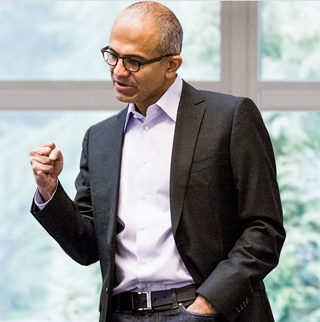 Microsoft's new CEO Satya Nadella